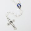 MIRACULOUS WHITE ROSARY