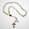 MURANO GLASS ROSARY - WHITE