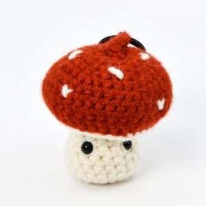 MUSHROOM KEY RING