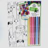 CANVAS ART MARKER SET, DOGS