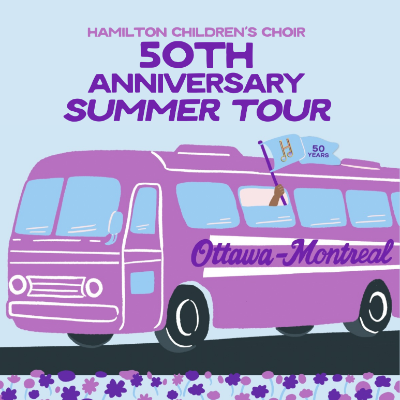 Free concert! : Hamilton Children’s Choir 50th Anniversary Summer Tour