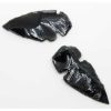 POINTE DE FLÈCHES EN OBSIDIENNE NOIR – Image 2